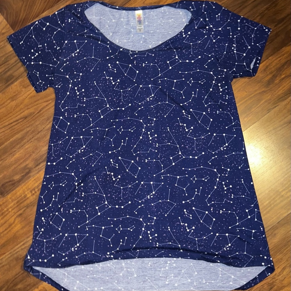 Navy constellation tee shirt